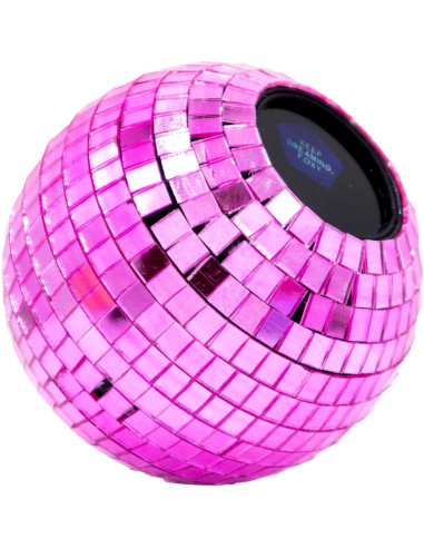 Bola Adivinadora Disco Rosa NPW - Juguete Divertido para Fiestas