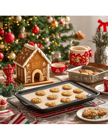 4 Tapetes de Silicona Antiadherentes whisrvival 42x30 cm