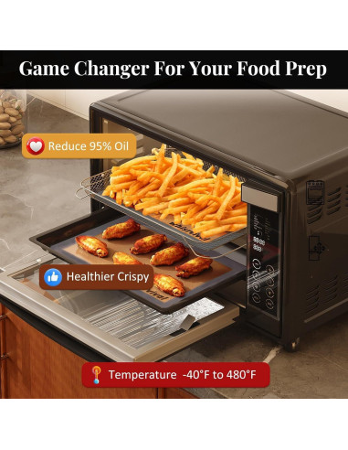 4 Tapetes de Silicona Antiadherentes whisrvival 42x30 cm