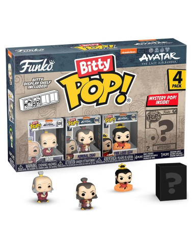 Funko Bitty POP! Avatar: La Última Airbender - 4 Figuras Mini 2.2 cm