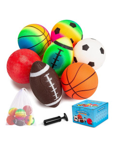 Set de 7 Pelotas de Parque Innotoys - Goma Suave 12.7 cm