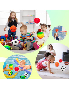 Set de 7 Pelotas de Parque Innotoys - Goma Suave 12.7 cm 2