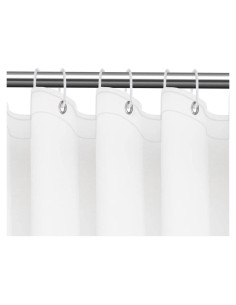 Forro de Cortina de Ducha FGY 180x180 cm Impermeable PEVA Blanco