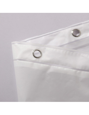 Forro de Ducha Ghooss PEVA 72x72 cm Impermeable - Paquete de 2