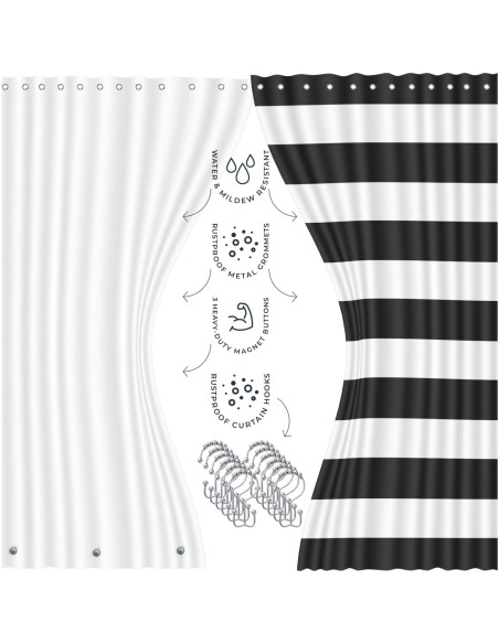 Juego de Baño Clara Clark 23 Piezas Microfibra Negro Juego de Baño Clara Clark 23 Piezas Microfibra Negro