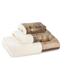 Conjunto de Toallas de Baño Zahari Home Zambia 3 Piezas Algodón