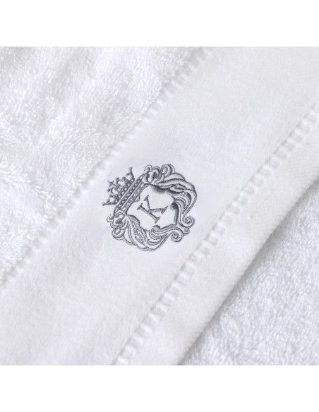 Juego de Toallas de Baño WDTBFY 100% Algodón Premium Blanco