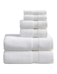 Juego de Toallas de Baño Springtree Home Mauro 6 Piezas Algodón