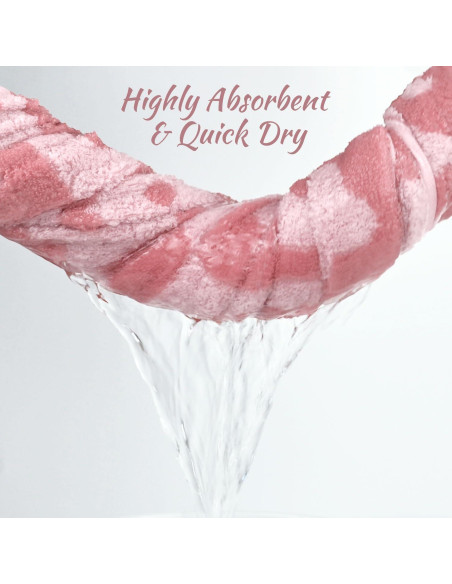 Juego de Toallas de Baño Jacquotha 2 Piezas Rosa Floral 140x70cm Juego de Toallas de Baño Jacquotha 2 Piezas Rosa Floral 140x70cm