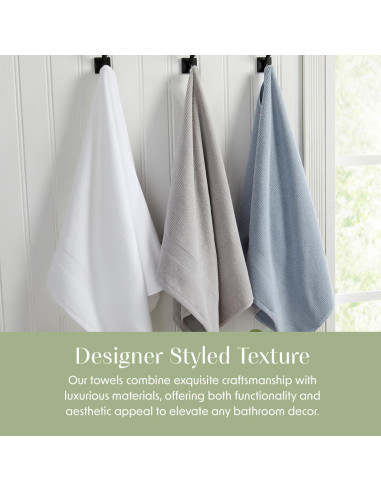 Juego de Toallas de Baño Springtree Home Mauro 6 Piezas Algodón