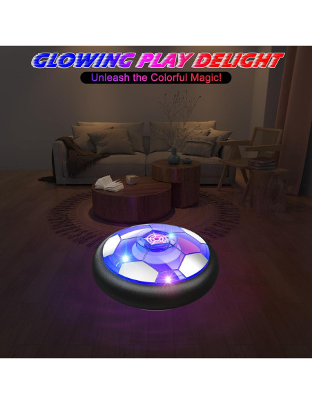 Pelota de Fútbol Flotante HIEMAO con Luces LED y Protección de Espuma