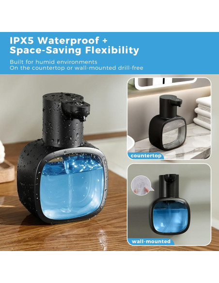 Dispensador Automático de Jabón Líquido DODO MEKIA 500ml IPX5