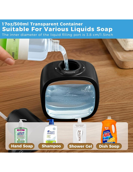 Dispensador Automático de Jabón Líquido DODO MEKIA 500ml IPX5