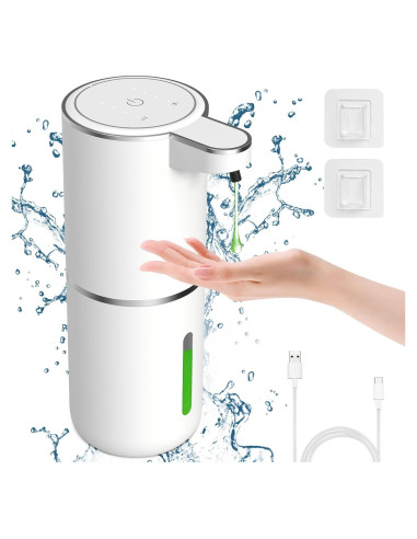 Dispensador Automático de Jabón Espumoso GuDoQi 380ml USB-C