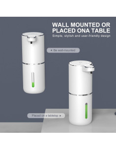 Dispensador Automático de Jabón Espumoso GuDoQi 380ml USB-C 2