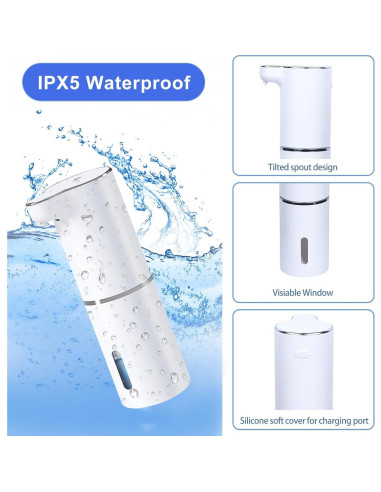 Dispensador Automático de Jabón Espumoso Genérico 400ml USB-C