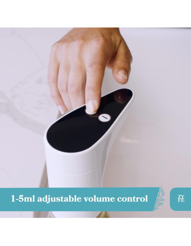 Dispensador de Jabón Automático ZYFE Oasis 0.47L Blanco