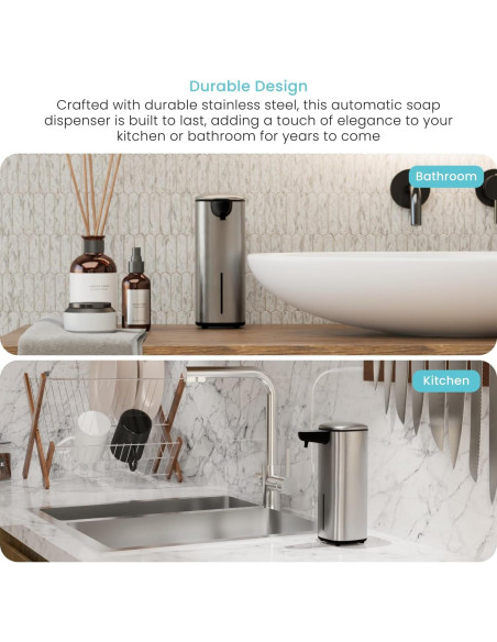 Dispensador Automático de Jabón Espumoso Home Zone Living