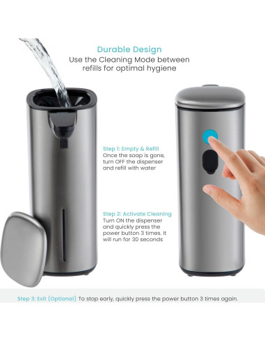 Dispensador Automático de Jabón Espumoso Home Zone Living