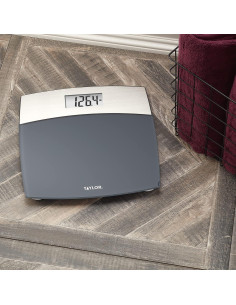 Báscula Digital Taylor de Baño Acero Inoxidable 440 LB 2