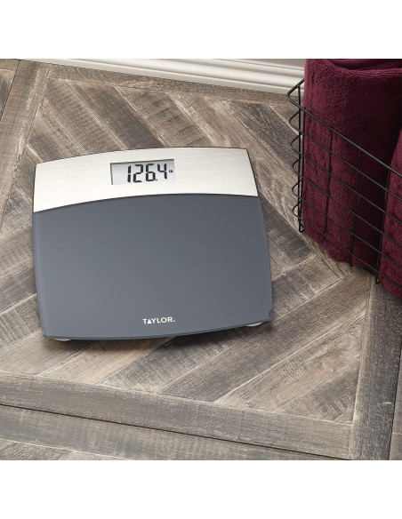 Báscula Digital Taylor de Baño Acero Inoxidable 440 LB