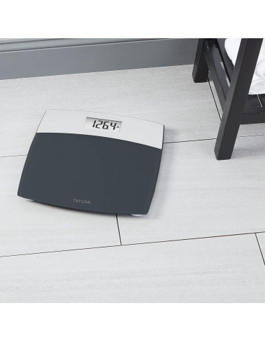 Báscula Digital Taylor de Baño Acero Inoxidable 440 LB