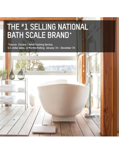 Báscula Digital Taylor de Baño Acero Inoxidable 440 LB