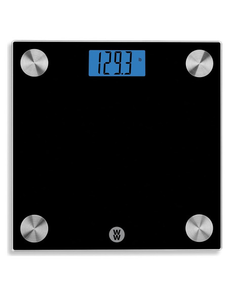 Báscula Digital de Baño Conair WW261Z, Vidrio Negro 182 kg