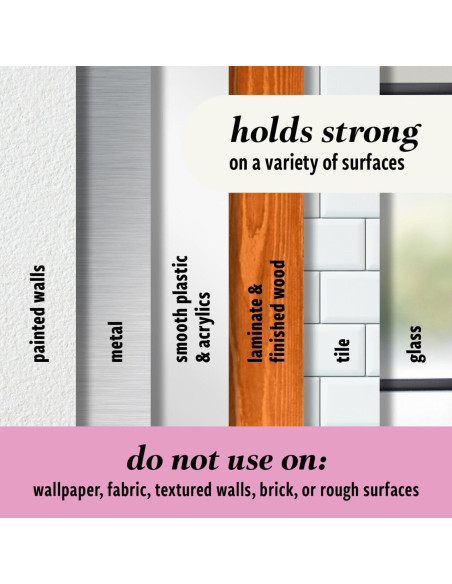 Ganchos Diseñadores Command Ciruela Azucarada 10 Pzas Ganchos Diseñadores Command Ciruela Azucarada 10 Pzas