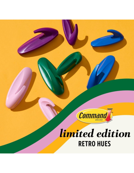 Ganchos Diseñadores Command Ciruela Azucarada 10 Pzas Ganchos Diseñadores Command Ciruela Azucarada 10 Pzas