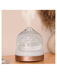 Difusor de Aceite Esencial Levoair 200ml Vidrio Aromaterapia