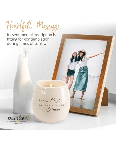 Vela Conmemorativa Pavilion Cielo 227g Cera de Soja Blanca