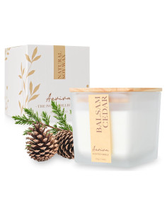 Vela Aromática Aeviva Cedro Balsámico 199.84 g Cera Soja