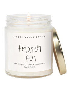 Vela de Soja Sweet Water Decor 9oz Aroma a Pino Fraser