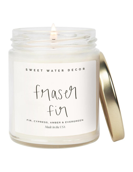 Vela de Soja Sweet Water Decor 9oz Aroma a Pino Fraser