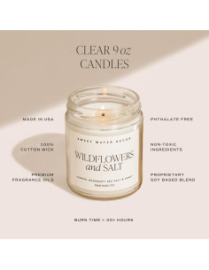 Vela de Soja Sweet Water Decor 9oz Aroma a Pino Fraser 2