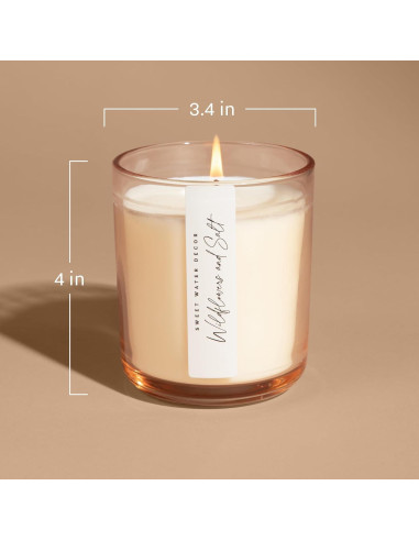 Vela Aromática de Soja Sweet Water Decor 12oz Spa Day