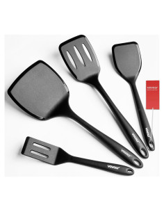 Juego de Espátulas de Silicona Vovoly 4 Piezas Resistente al Calor