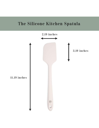 Juego de Espátulas de Silicona 3 Piezas La Cocina de Silicona