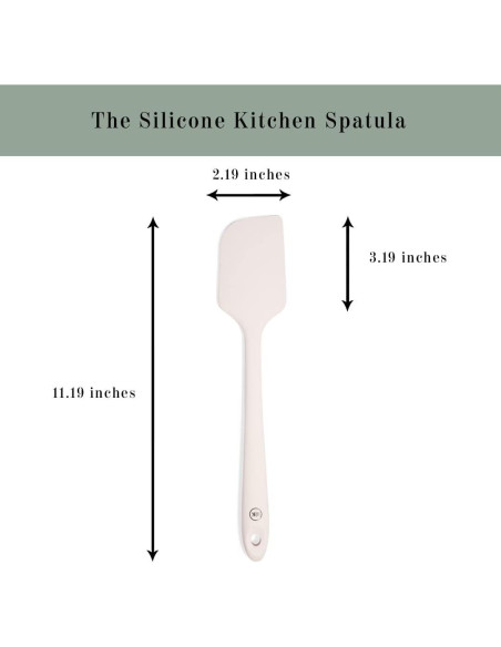 Juego de Espátulas de Silicona 3 Piezas La Cocina de Silicona