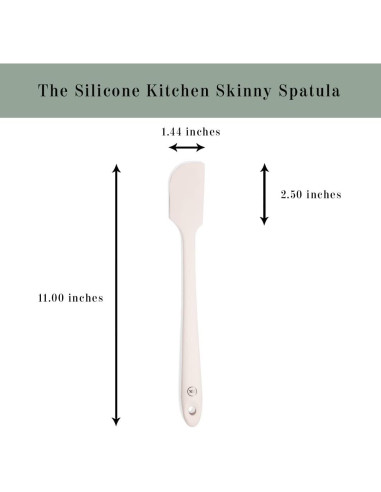 Juego de Espátulas de Silicona 3 Piezas La Cocina de Silicona