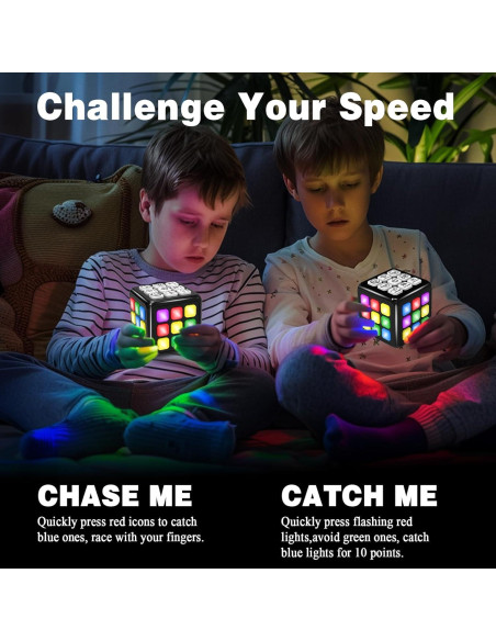 Cubo de Juego de Memoria y Cerebro STEM para Niños 6-12 Años