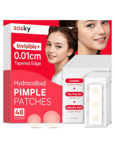 Parche Hidrocoloide Invisible para Acné SOSKY - 48 Parches