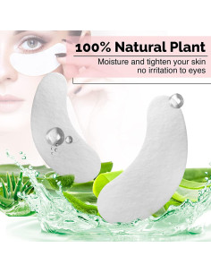 100 Parches de Gel Hidrogel GreenLife para Ojos - Colágeno y Aloe Vera 2