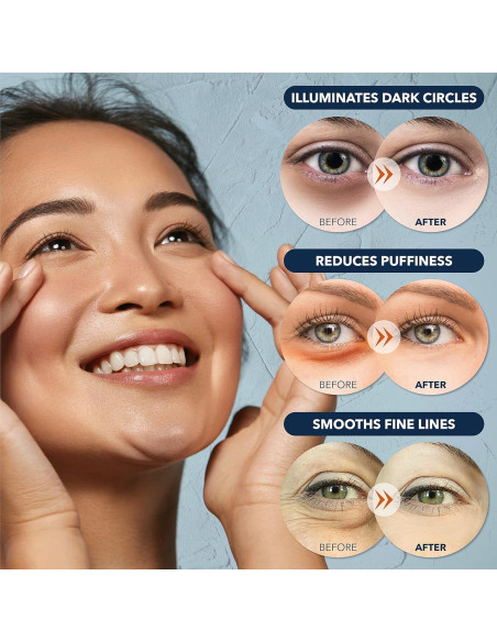 Mascarilla de Colágeno Purederm Deluxe para Ojos - 4 Parches Antienvejecimiento