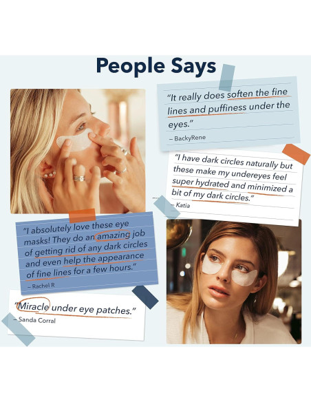 Mascarilla de Colágeno Purederm Deluxe para Ojos - 4 Parches Antienvejecimiento