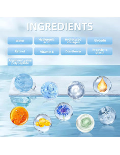 Parches para Ojos Facekaot 60PCS Retinol y Colágeno Hidratantes 2