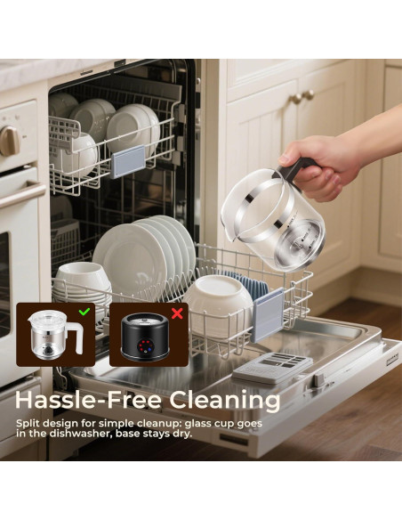 Espumador de Leche Eléctrico JXXM 550W 0.5L 6 en 1 Negro