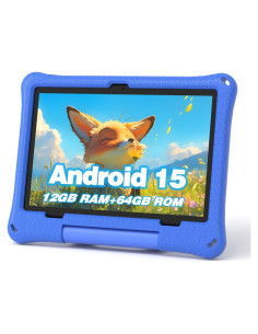 Tableta para Niños Callsky-Kids Cpad 10, 10.1" Android 15, 12GB+64GB, Control Parental