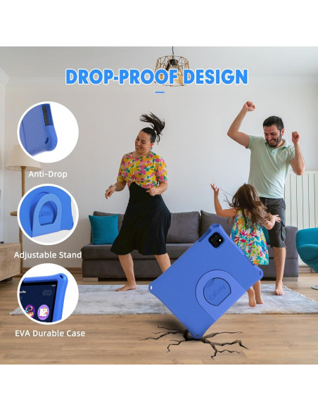 Tableta para Niños Callsky-Kids Cpad 10, 10.1" Android 15, 12GB+64GB, Control Parental